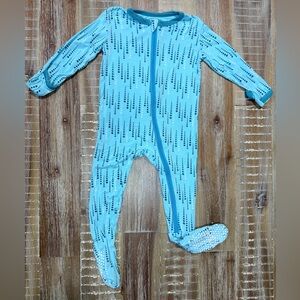 Kickee Pants Baby Bamboo Footie Zippy Pajama Sleeper